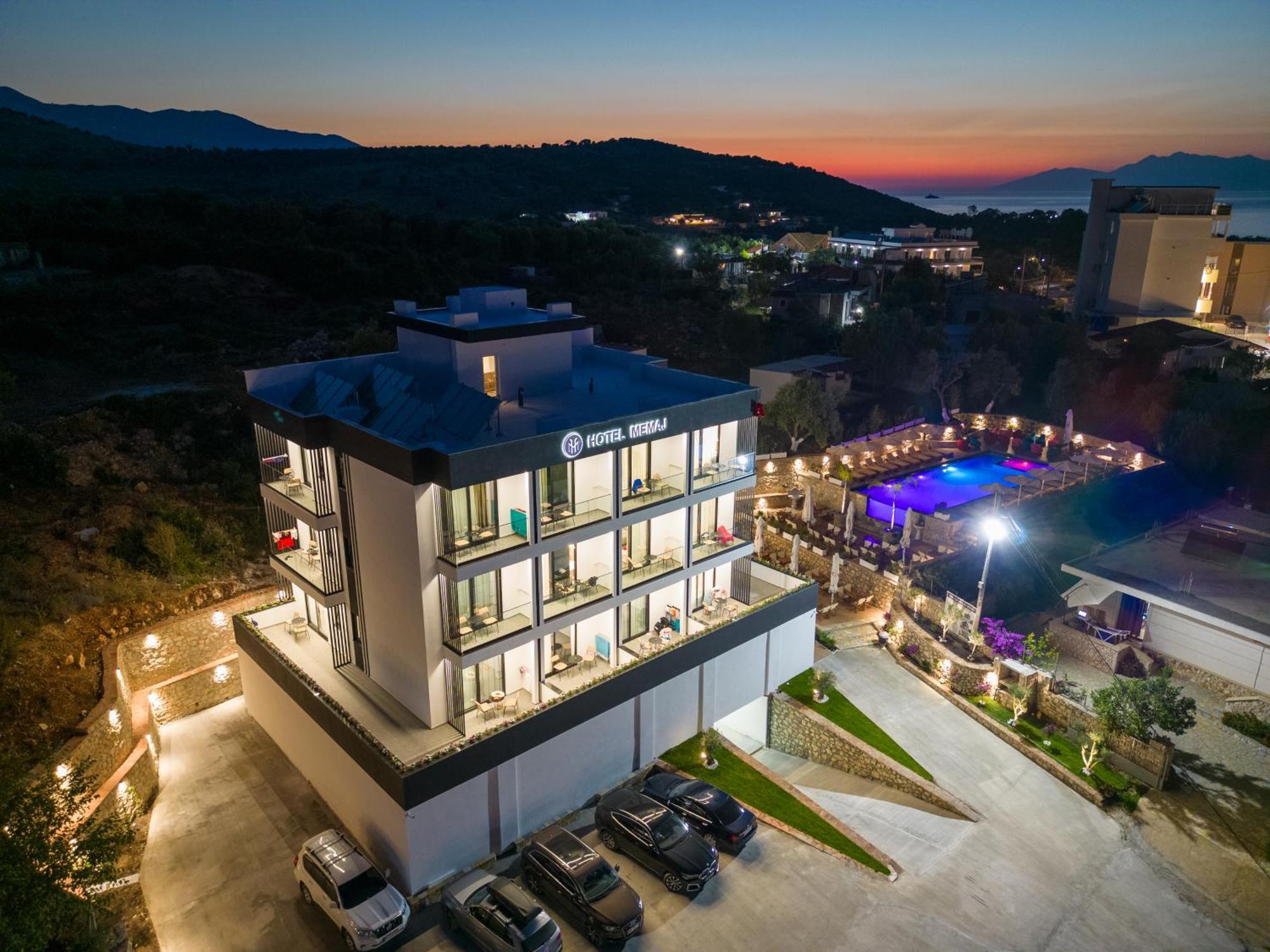 Hotel Memaj Ксамил Экстерьер фото