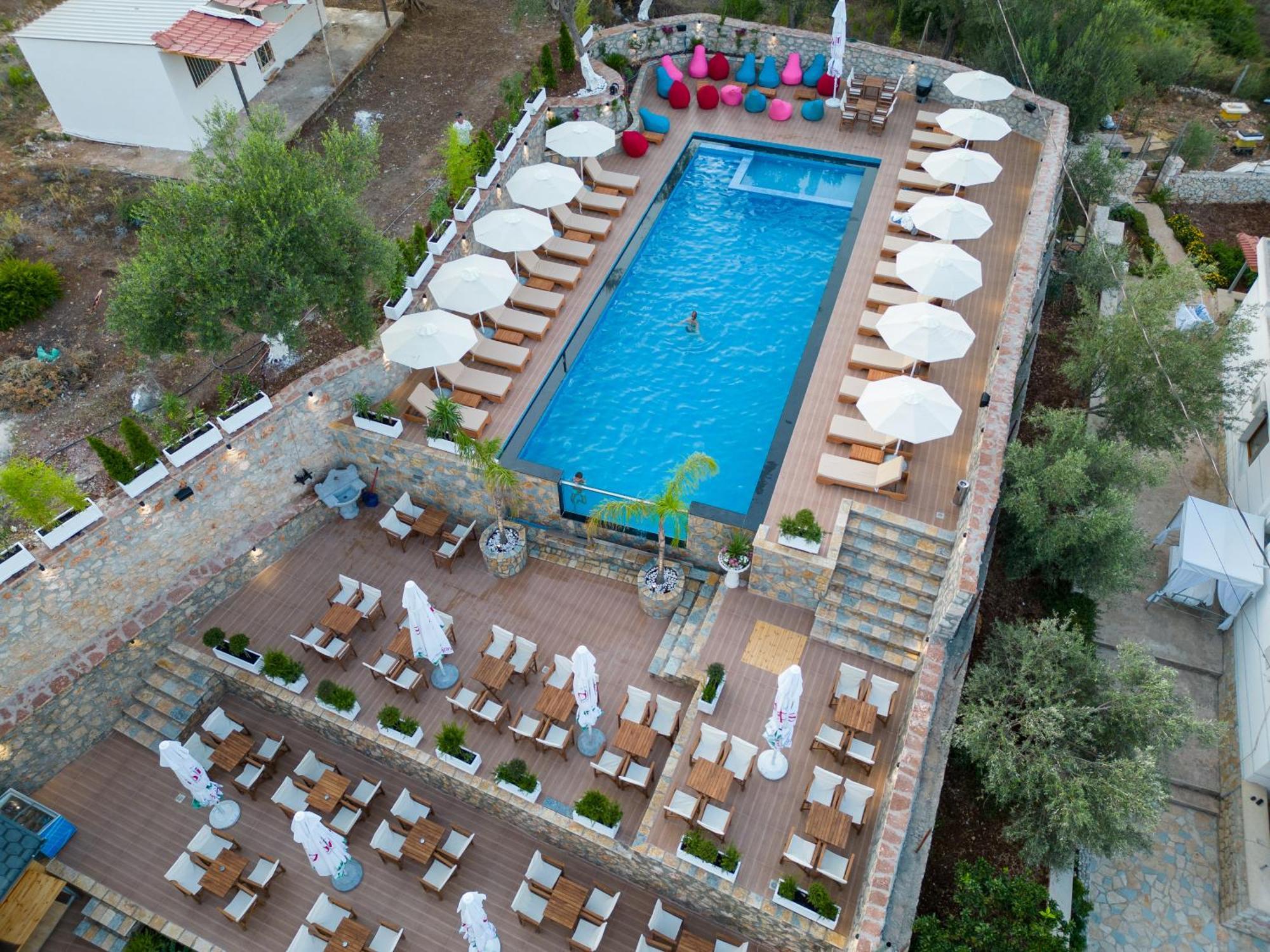 Hotel Memaj Ксамил Экстерьер фото