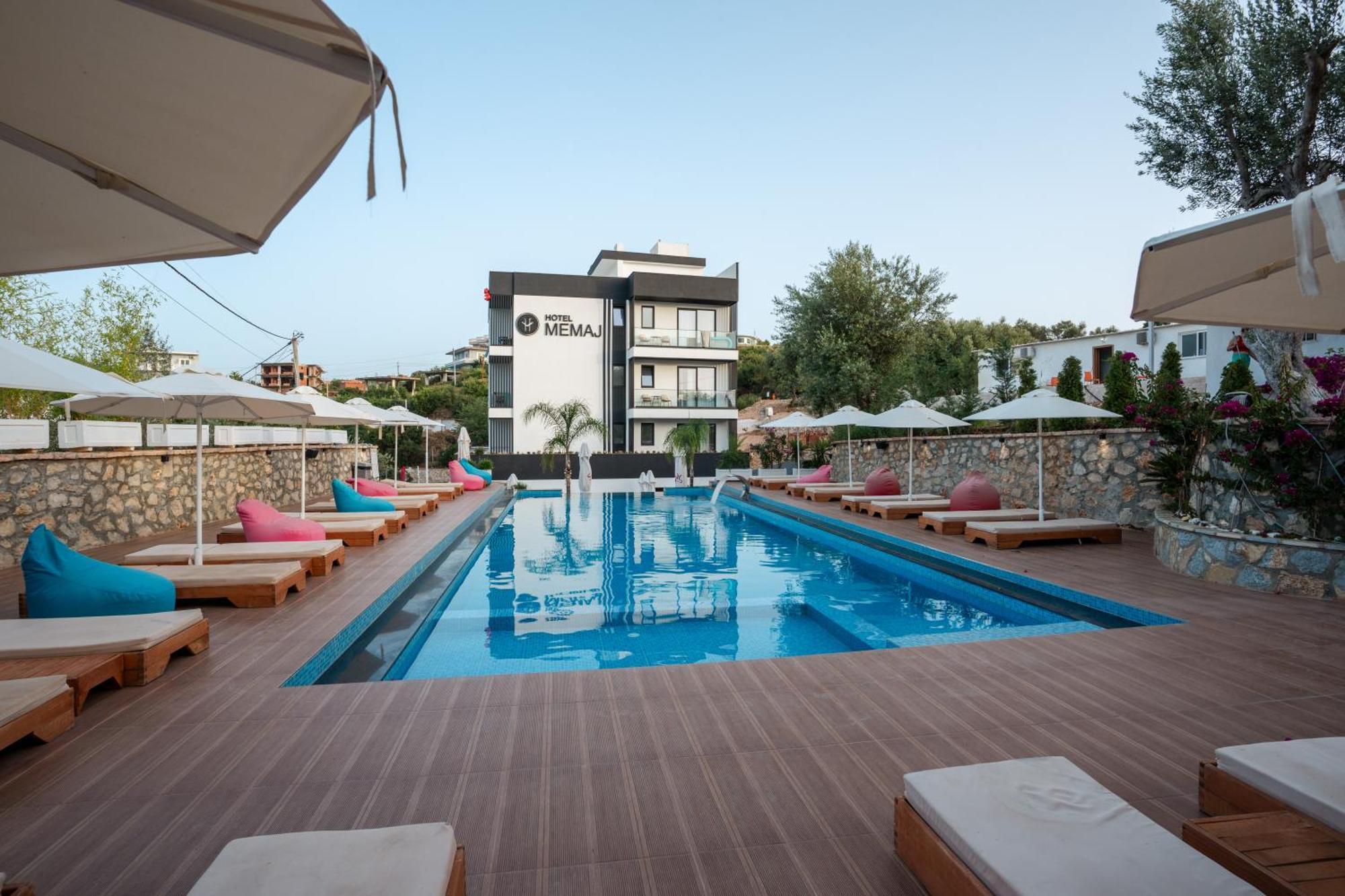 Hotel Memaj Ксамил Экстерьер фото