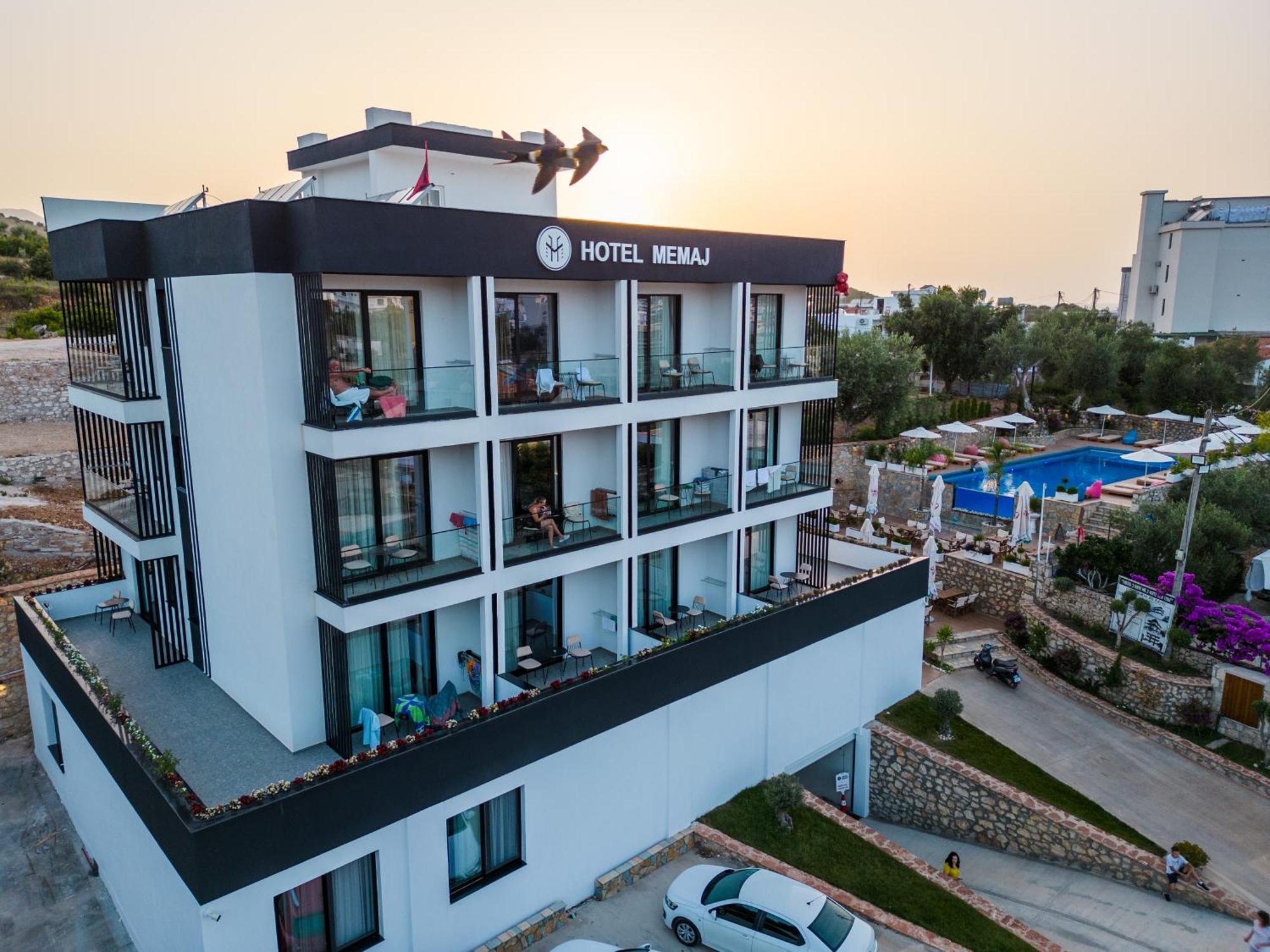 Hotel Memaj Ксамил Экстерьер фото