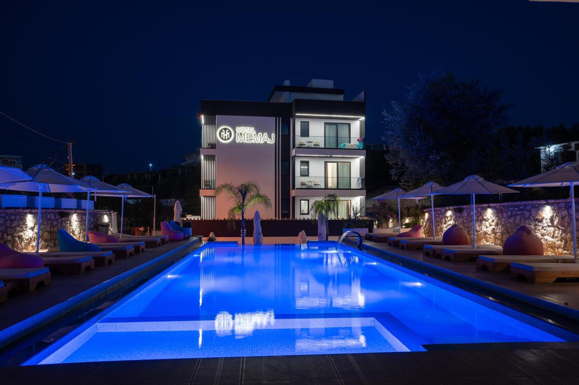 Hotel Memaj Ксамил Экстерьер фото