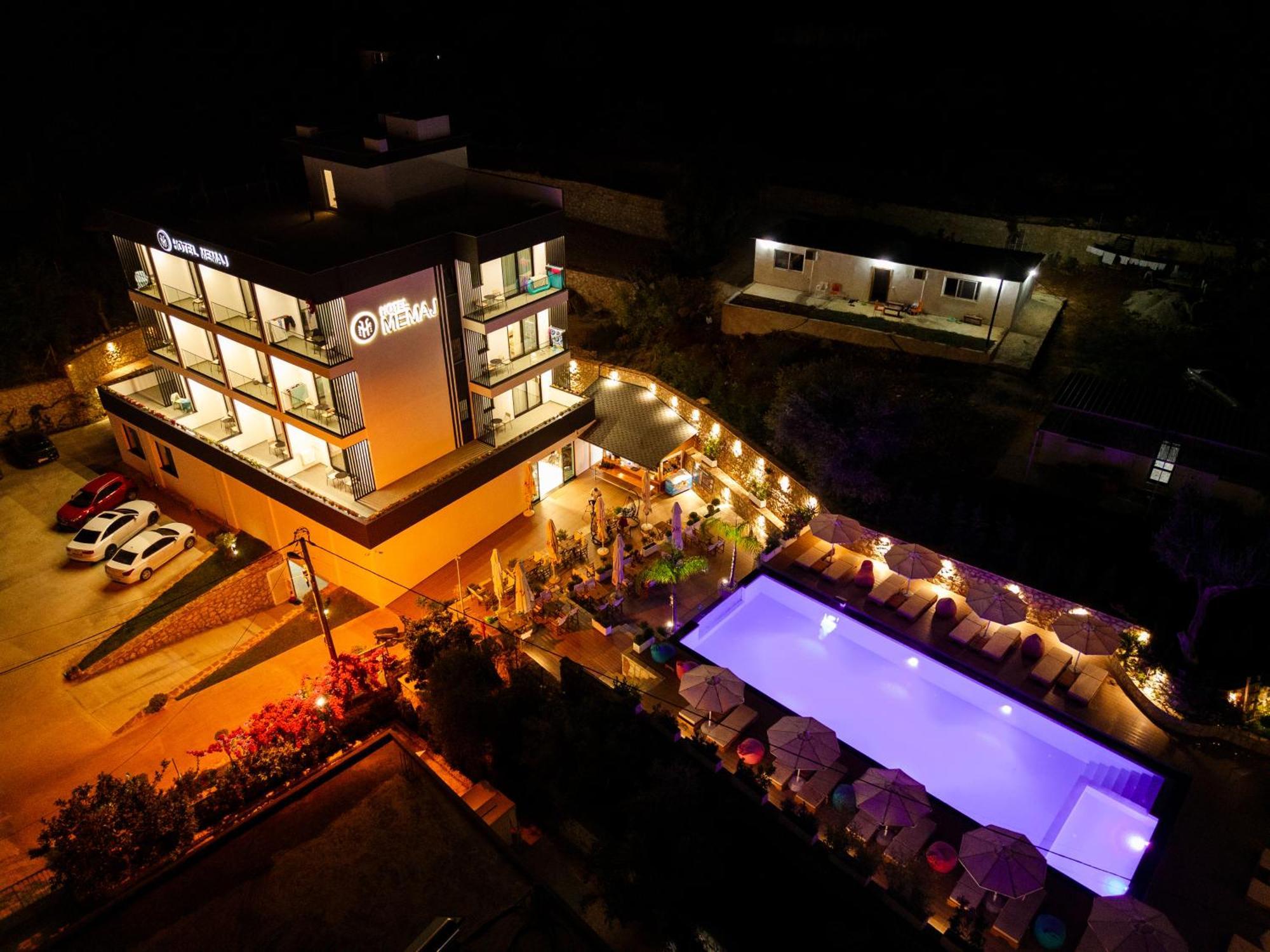 Hotel Memaj Ксамил Экстерьер фото