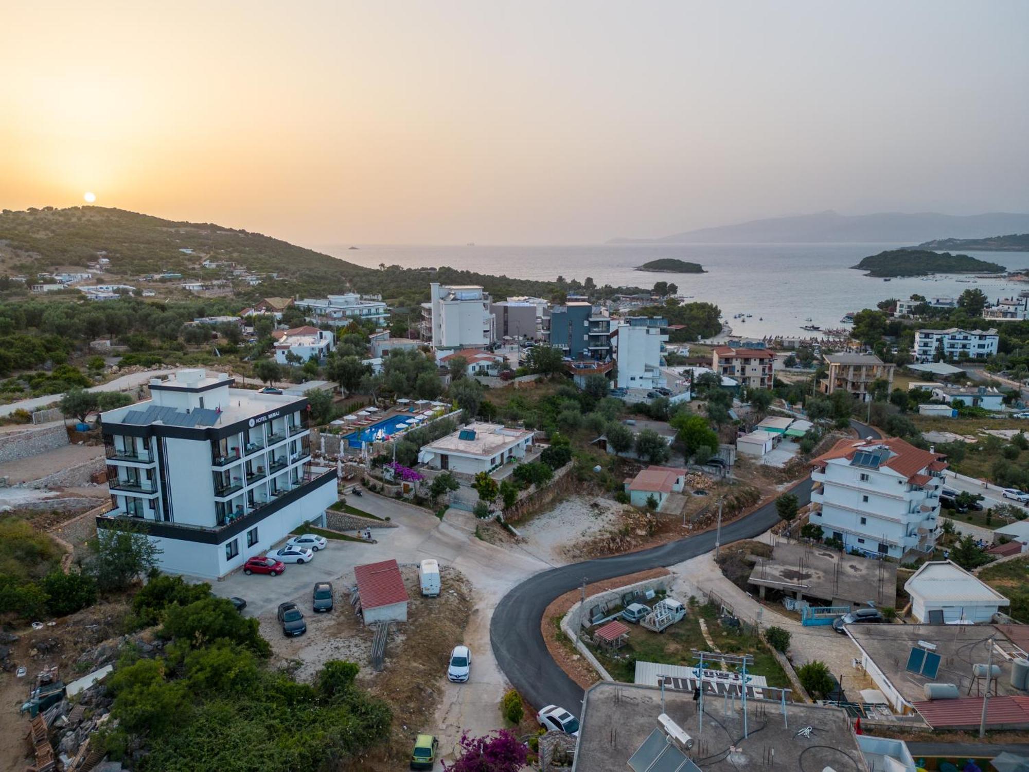 Hotel Memaj Ксамил Экстерьер фото