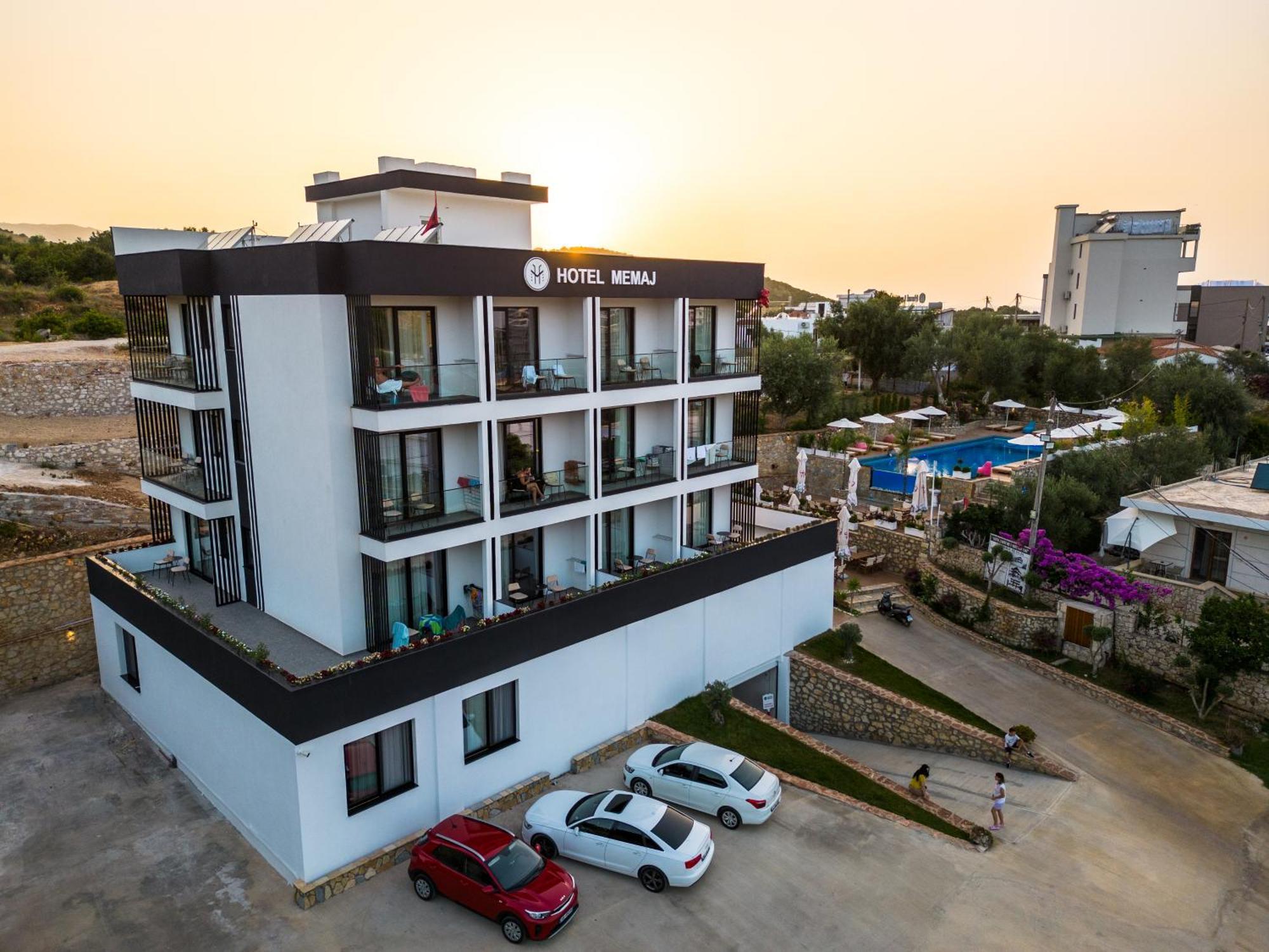 Hotel Memaj Ксамил Экстерьер фото