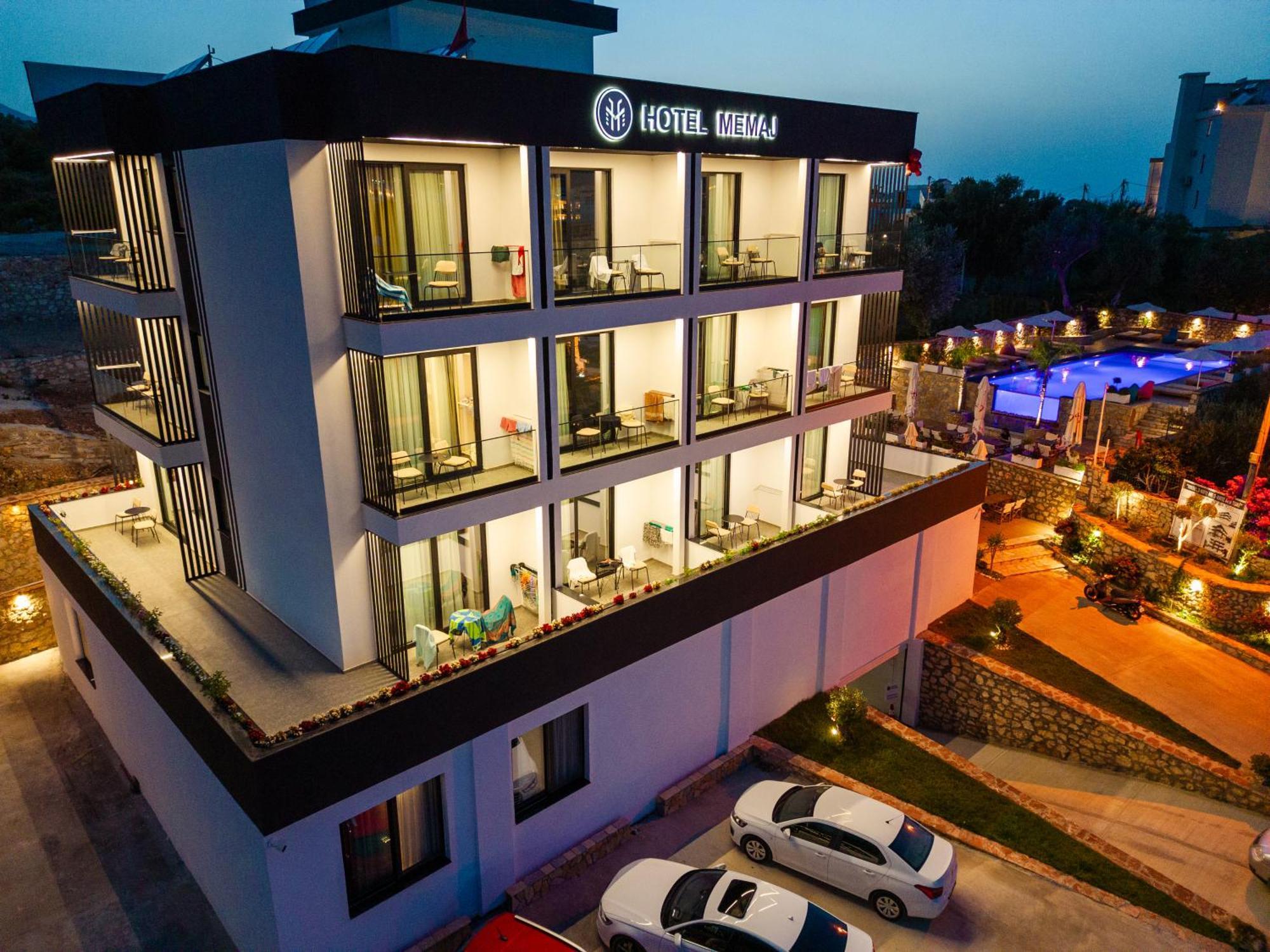 Hotel Memaj Ксамил Экстерьер фото